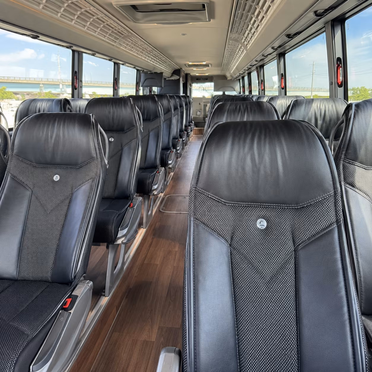 greenville charter bus rental