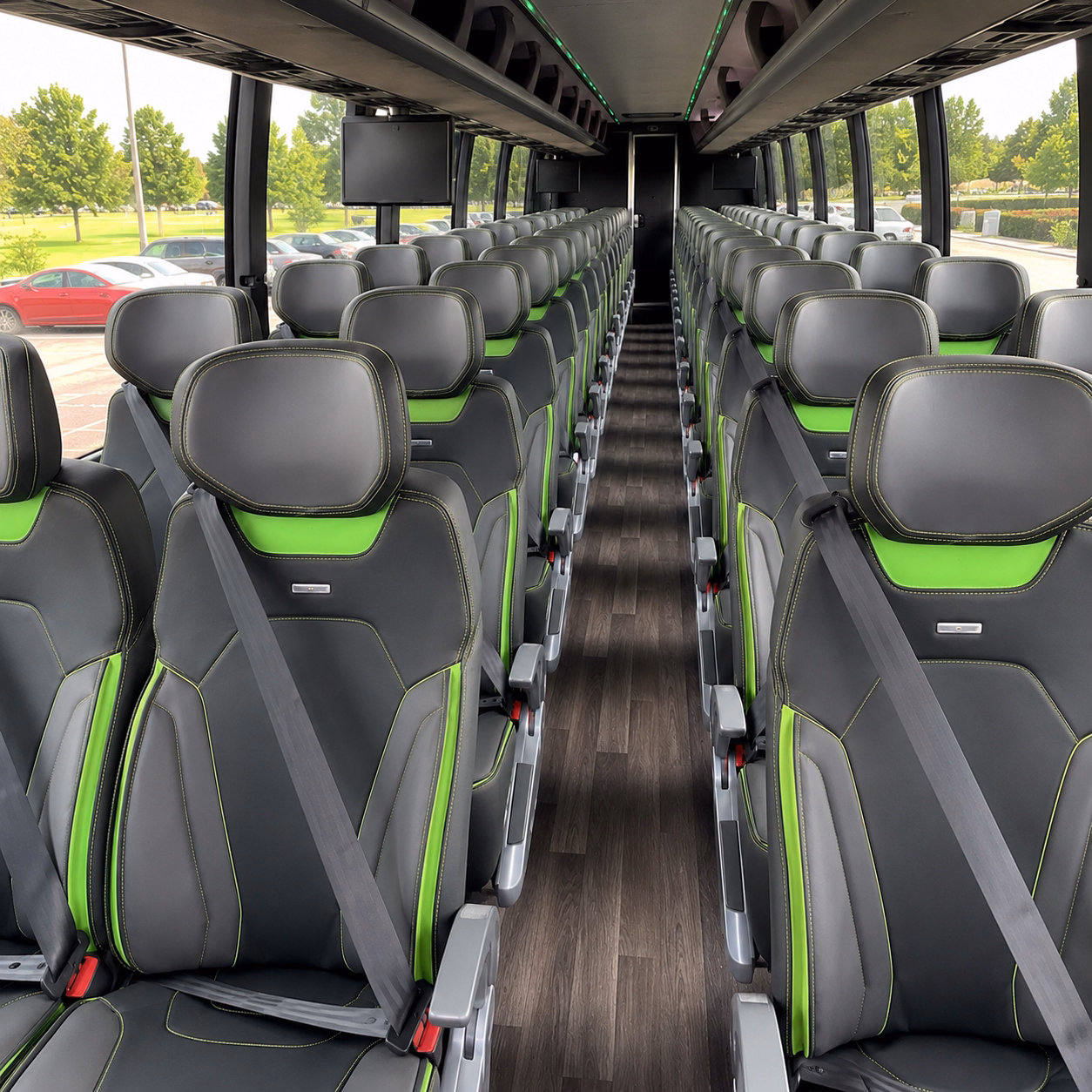 greenville charter bus rentals